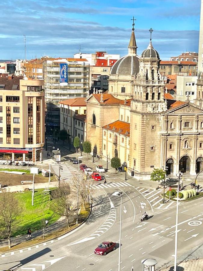 Apartamento Centro Gijon Con Wifi Gratis Y Parking Publico Proximo Incluido Exteriör bild