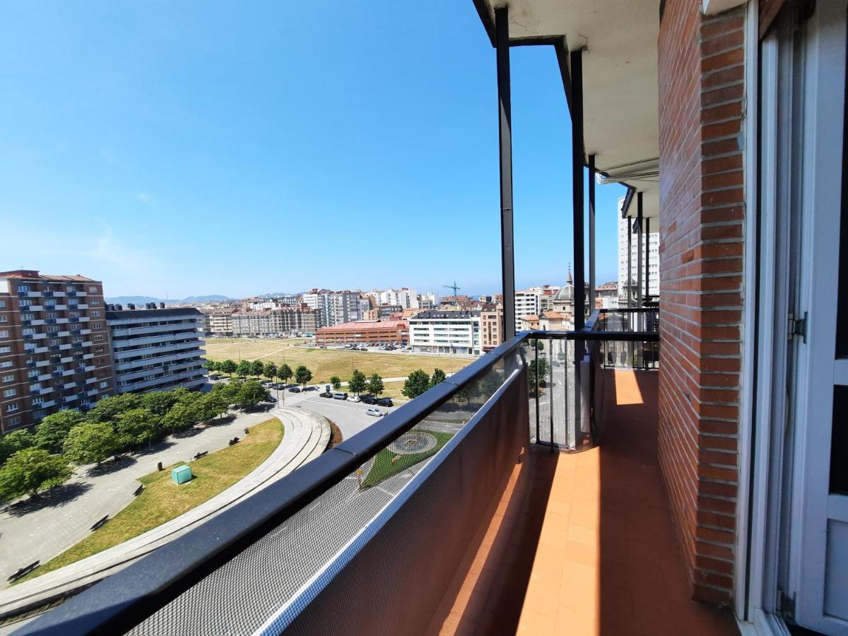 Apartamento Centro Gijon Con Wifi Gratis Y Parking Publico Proximo Incluido Exteriör bild
